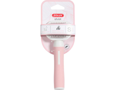 Brosse douce spéciale poils longs pour chats Anah (Taille S)