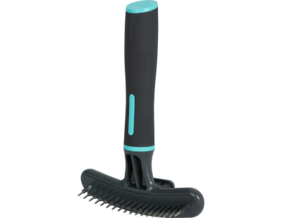 Brosse avec picots rétractables pour chien Anah