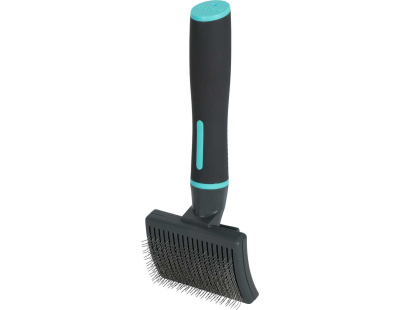 Brosse rétractable pour chien Slicker Anah (Taille S)