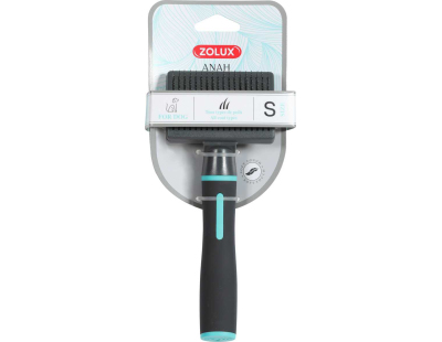 Brosse rétractable pour chien Slicker Anah (Taille S)