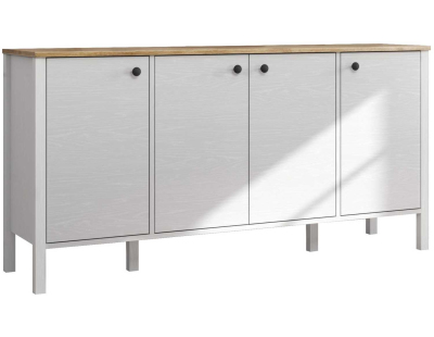 Buffet en aggloméré Frannie (Modèle 1 : 4 portes)