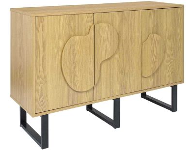 Buffet en mdf et métal Calypso