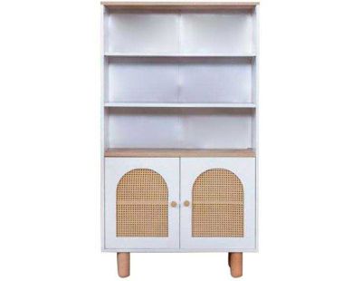 Buffet 2 portes en aggloméré Bohem (Haut : 90 x 41 x 158 cm)