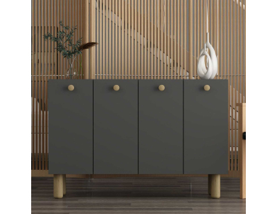 Buffet 4 portes en aggloméré Ilay Bohem