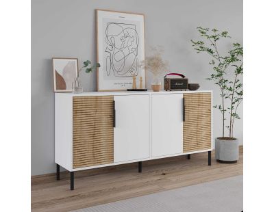 Buffet 4 portes en aggloméré Zerra