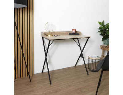 Bureau en mdf et métal Loka