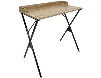 Bureau en mdf et métal Loka