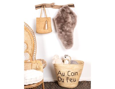 Cabas en palmier naturel (Au Coin Du Feu)
