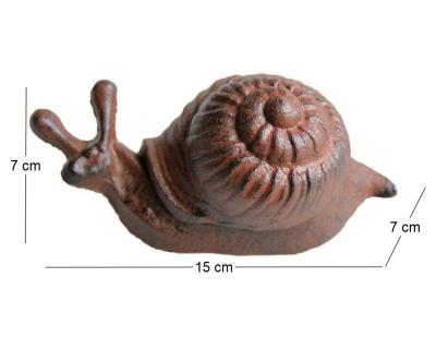 Cache clés escargot en fonte