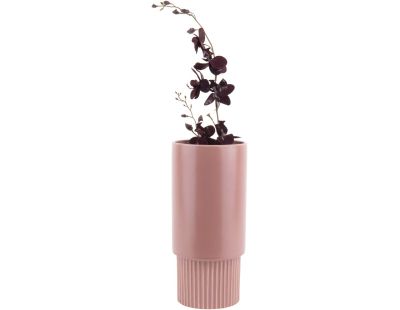 Cache pot en céramique Plant high (Rose)