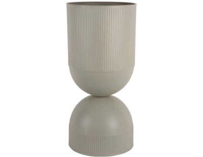 Cache pot en métal réversible Tonar (Gris - XL)