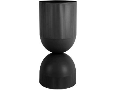 Cache pot en métal réversible Tonar (Noir - XL)