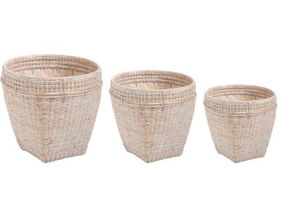 Cache-pots en bambou