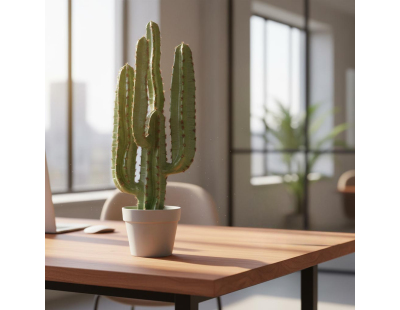 Cactus artificiel 4 branches en pot 70 cm