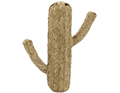 Cactus en jonc naturel (Hauteur 63cm)