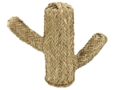 Cactus en jonc naturel (Hauteur 30cm)