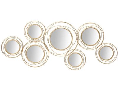 Cadre décoratif avec miroirs Specchio 124.5 x 4 x 53.5 cm