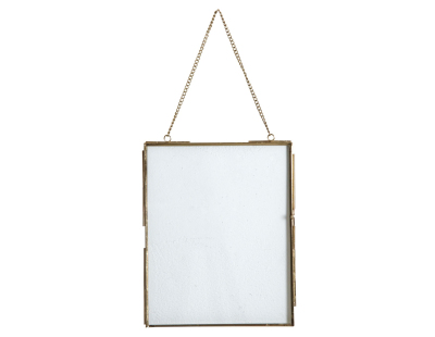 Cadre photo mural en laiton (Grand modèle)