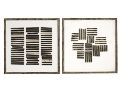 Cadres en bois Puzzle (Lot de 2)