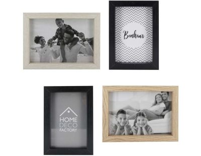 Cadres photos en bois  (Lot de 4)