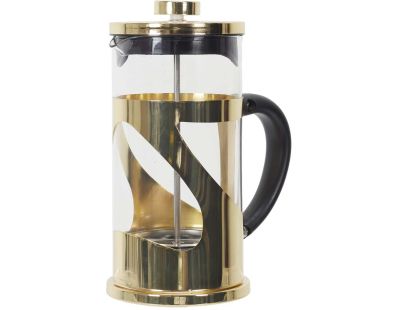 Cafetière à piston en métal doré 60 cl