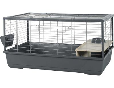 Cage pour cochon d'inde/lapin Neolife connect 100 cm (Gris)