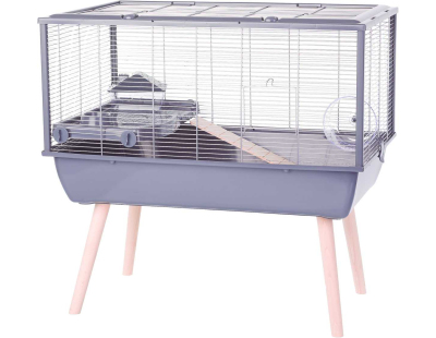 Cage pour hamster 78 x 48 x 75 cm Neolife (Gris)
