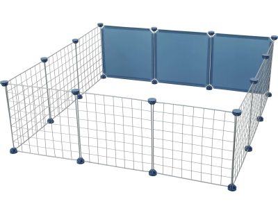 Cage modulable pour cochon d'inde Neolife park 1.10 m²