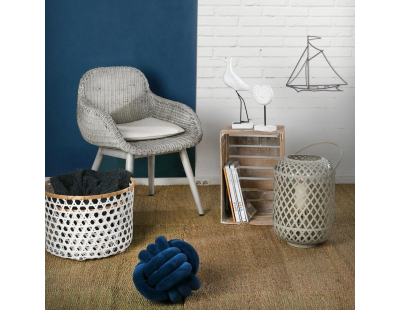 Caisse en bois patiné