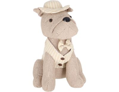 Cale-porte en tissu animal habillé (Chien)