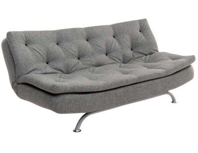Canapé convertible 3 places Rivo (Gris clair)