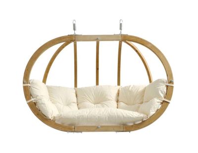 Canapé suspendu Globo royal (Ecru)