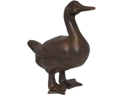 Canard décoratif en fonte 18 x 7 x 19 cm