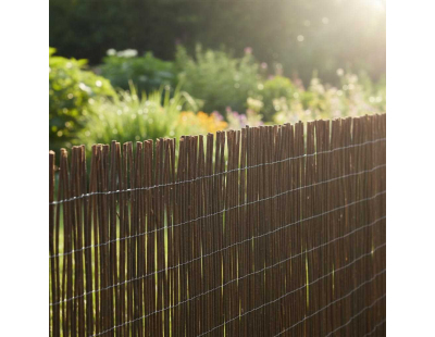 Canisse en osier naturel (1 x 5 m)