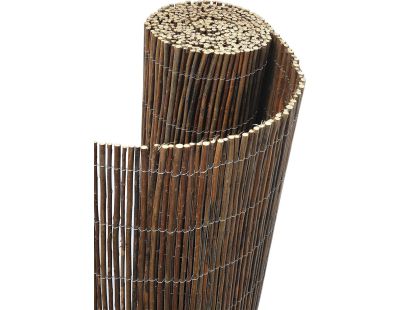 Canisse en osier naturel (5m (longueur)  x 1,5m (hauteur))
