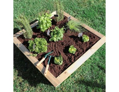 Carré potager anti limaces en pin