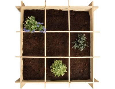 Carré potager en bois 1 mètre