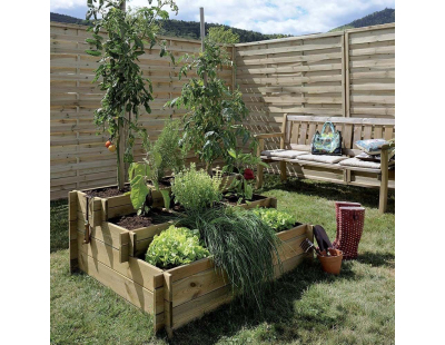 Carré potager 3 étages Up