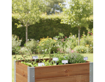 Carré potager 220 litres avec composteur intégré 45 litres