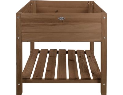 Carré potager en pin teinté sur pieds (Largeur 78 cm)