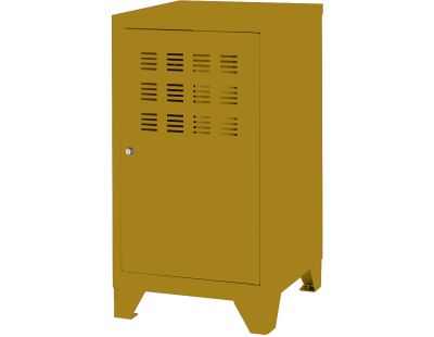 Casier de rangement en métal 74 cm Collégien (Miel)