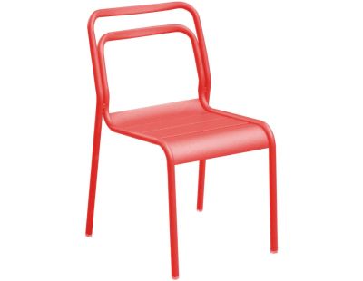 Chaise en aluminium Eos (Corail)