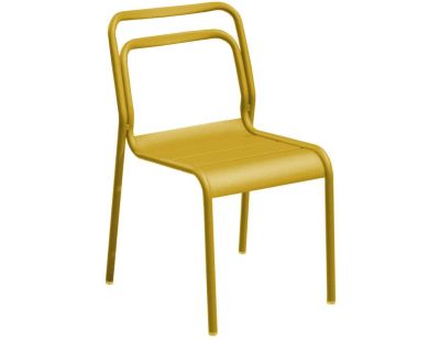 Chaise en aluminium Eos (Miel)