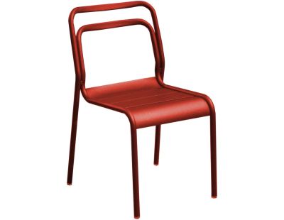 Chaise en aluminium Eos (Rouge)