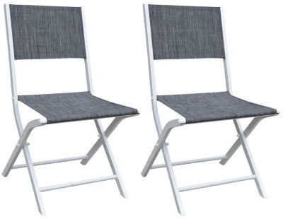 Chaise pliante Modulo (Lot de 2) (Wood)