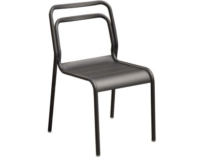 Chaise en aluminium Eos (Graphite)