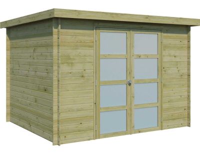 Chalet en bois 6,44 m² Umea (Chalet seul (traité autoclave classe 3))