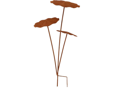Champignon sur pic en métal rouillé (Modèle L)
