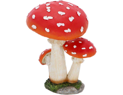 Champignons en résine (Lot de 3) (Taille L)
