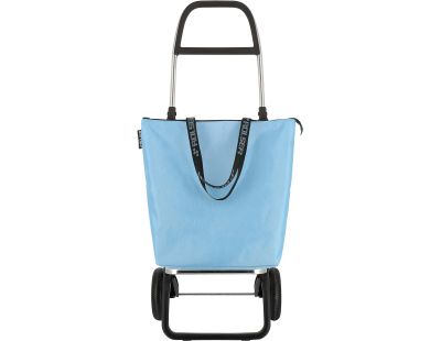 Chariot de marché pliable 2 roues Mini Bag (Bleu Céleste)